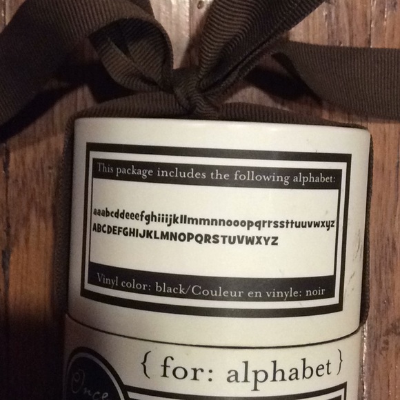 Removable Vinyl Lettering NIP - Picture 2 of 4